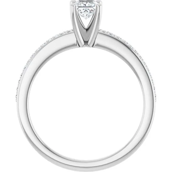 Solitaire Engagement Ring Image 2 Arezzo Jewelers Elmwood Park, IL