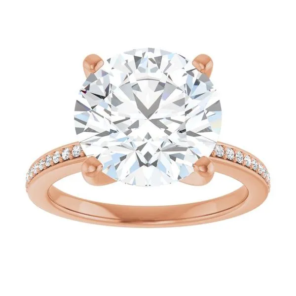 Solitaire Engagement Ring Image 3 Arezzo Jewelers Elmwood Park, IL