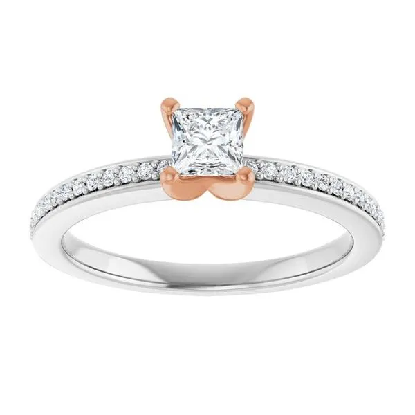 Solitaire Engagement Ring Image 3 Arezzo Jewelers Elmwood Park, IL