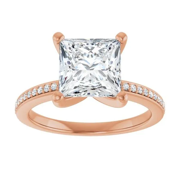 Solitaire Engagement Ring Image 3 Vulcan's Forge LLC KANSAS CITY, MO