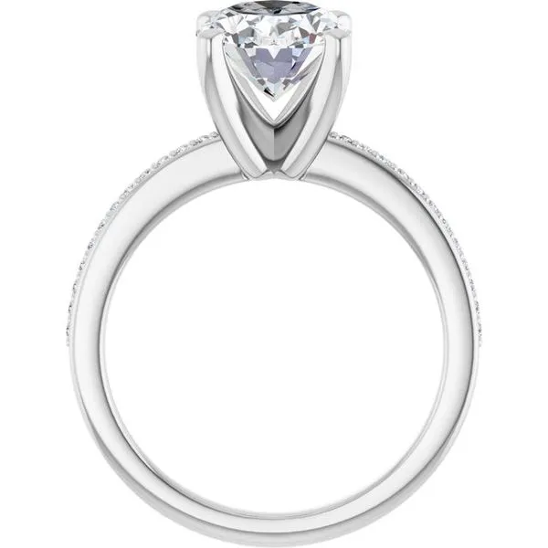 Solitaire Engagement Ring Image 2 Arezzo Jewelers Elmwood Park, IL