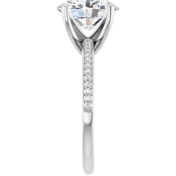 Solitaire Engagement Ring Image 4 Arezzo Jewelers Elmwood Park, IL