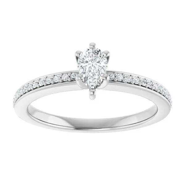 Solitaire Engagement Ring Image 3 Arezzo Jewelers Elmwood Park, IL