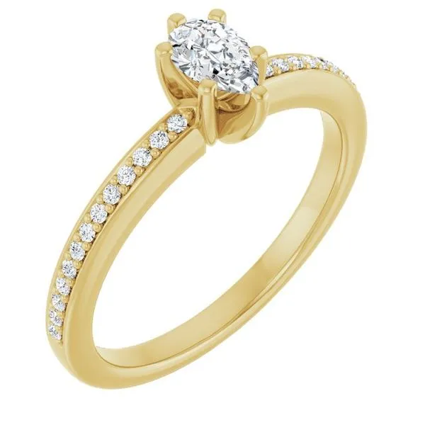 Solitaire Engagement Ring The Ring Austin Round Rock, TX