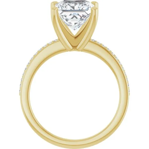 Solitaire Engagement Ring Image 2 Arezzo Jewelers Elmwood Park, IL