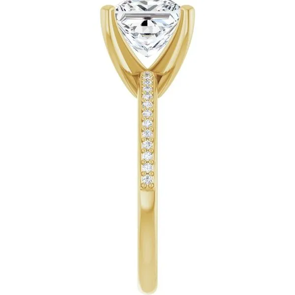 Solitaire Engagement Ring Image 4 Arezzo Jewelers Elmwood Park, IL