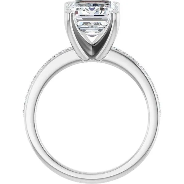 Solitaire Engagement Ring Image 2 JF Jones Jewelers Rochester, NY