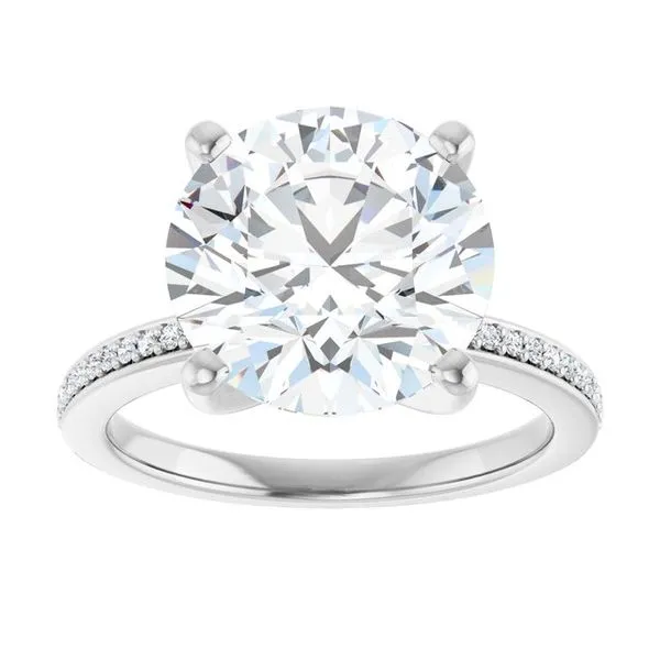 Solitaire Engagement Ring Image 3 The Ring Austin Round Rock, TX