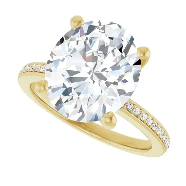 Solitaire Engagement Ring Image 5 Arezzo Jewelers Elmwood Park, IL