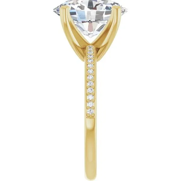 Solitaire Engagement Ring Image 4 Arezzo Jewelers Elmwood Park, IL