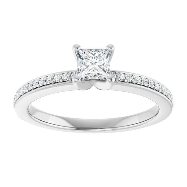 Solitaire Engagement Ring Image 3 The Ring Austin Round Rock, TX