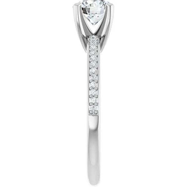 Solitaire Engagement Ring Image 4 Arezzo Jewelers Elmwood Park, IL