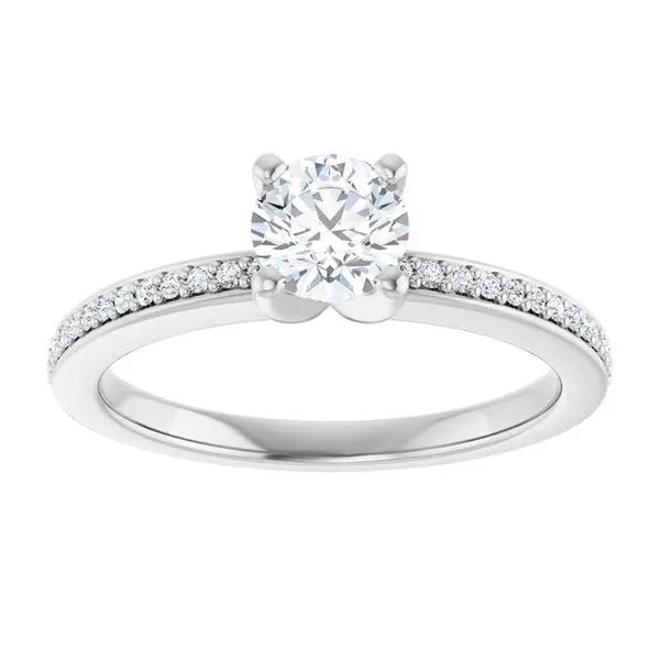 Solitaire Engagement Ring Image 3 The Ring Austin Round Rock, TX