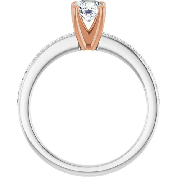 Solitaire Engagement Ring Image 2 Arezzo Jewelers Elmwood Park, IL