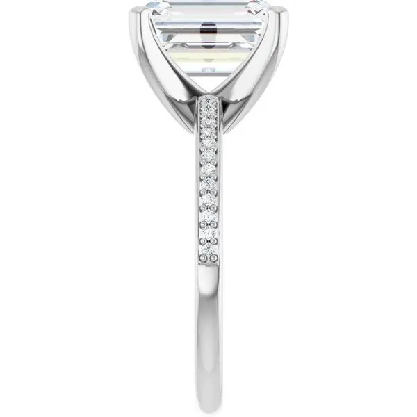 Solitaire Engagement Ring Image 4 Arezzo Jewelers Elmwood Park, IL