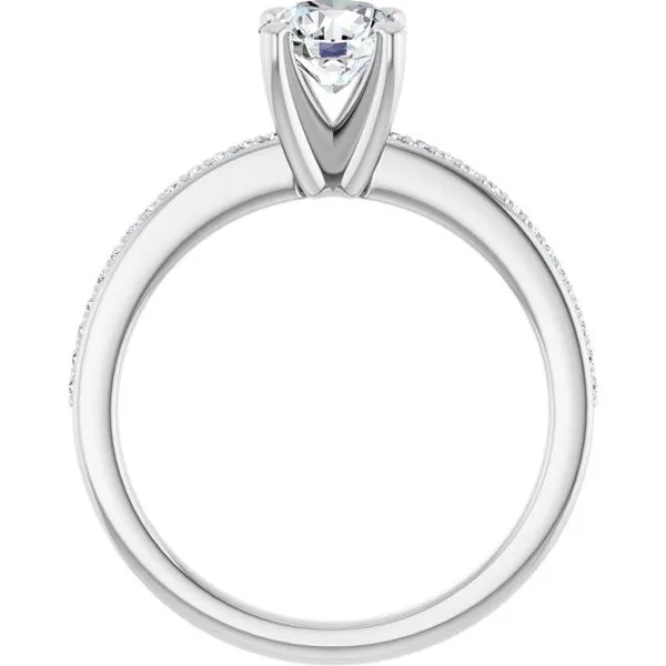 Solitaire Engagement Ring Image 2 Arezzo Jewelers Elmwood Park, IL