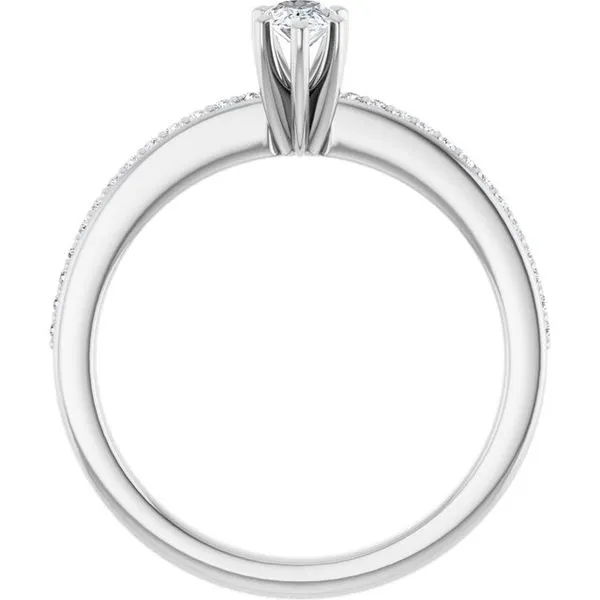 Solitaire Engagement Ring Image 2 Arezzo Jewelers Elmwood Park, IL