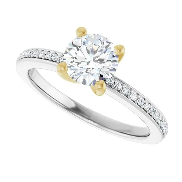 Solitaire Engagement Ring Image 5 Arezzo Jewelers Elmwood Park, IL