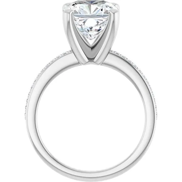 Solitaire Engagement Ring Image 2 Arezzo Jewelers Elmwood Park, IL