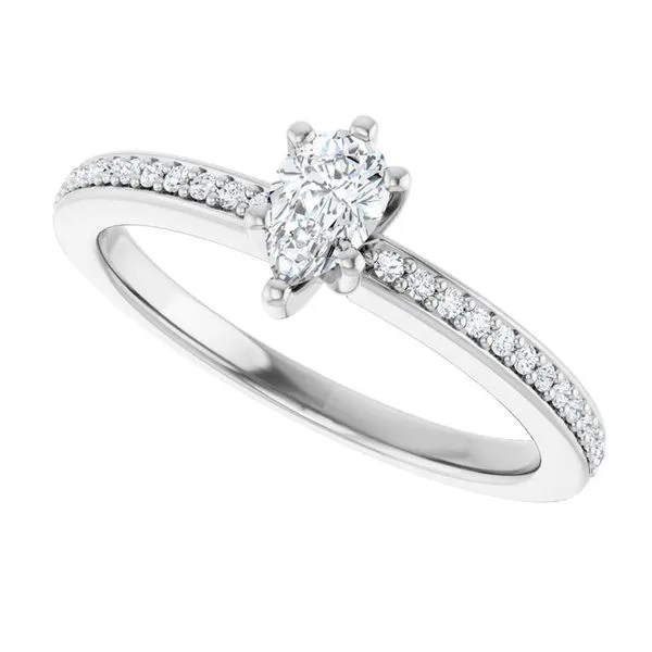 Solitaire Engagement Ring Image 5 Arezzo Jewelers Elmwood Park, IL