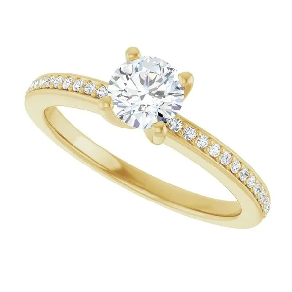 Solitaire Engagement Ring Image 5 Arezzo Jewelers Elmwood Park, IL