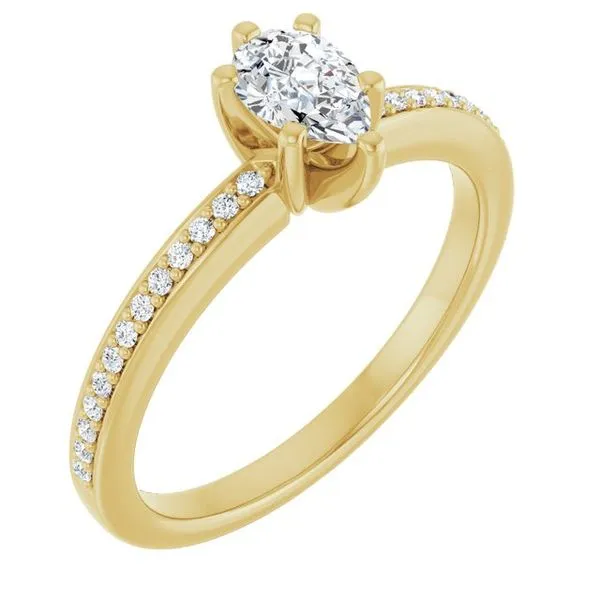 Solitaire Engagement Ring The Ring Austin Round Rock, TX