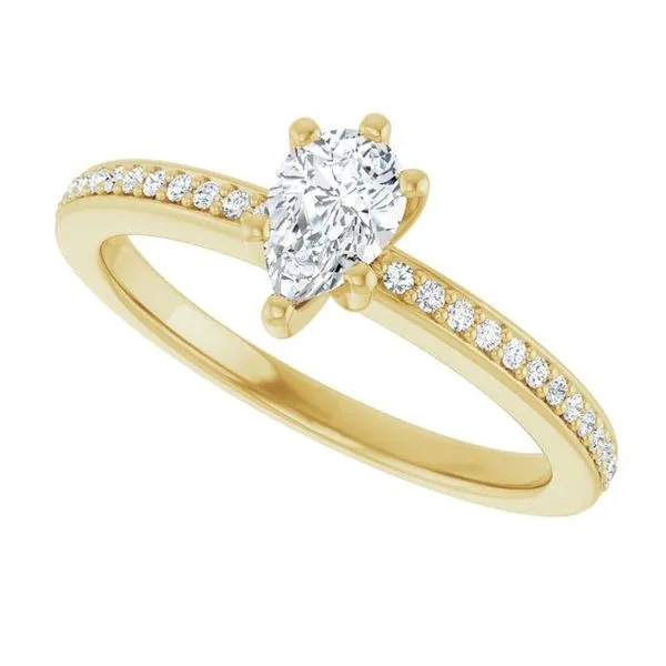 Solitaire Engagement Ring Image 5 Arezzo Jewelers Elmwood Park, IL