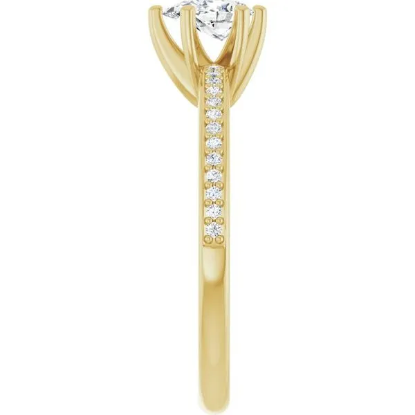 Solitaire Engagement Ring Image 4 JF Jones Jewelers Rochester, NY