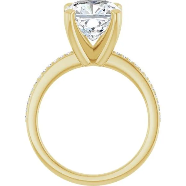 Solitaire Engagement Ring Image 2 Arezzo Jewelers Elmwood Park, IL