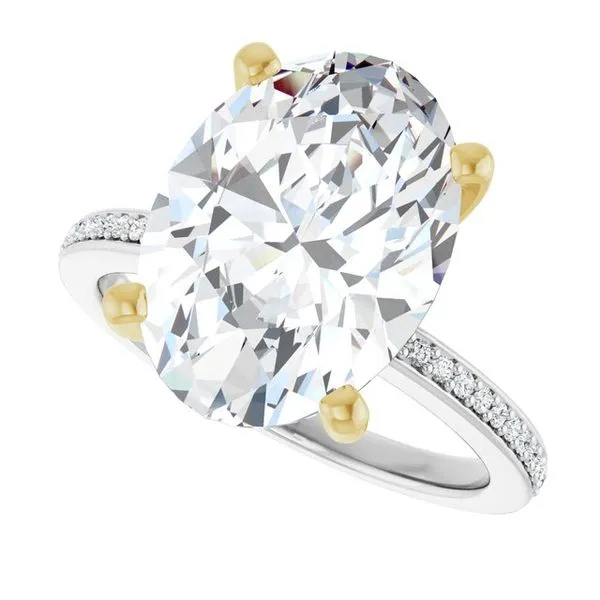 Solitaire Engagement Ring Image 5 JF Jones Jewelers Rochester, NY