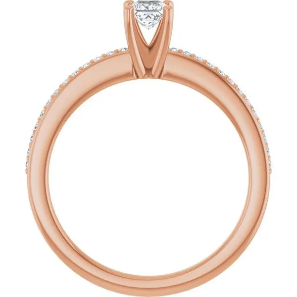 Solitaire Engagement Ring Image 2 JF Jones Jewelers Rochester, NY