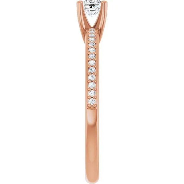 Solitaire Engagement Ring Image 4 Arezzo Jewelers Elmwood Park, IL