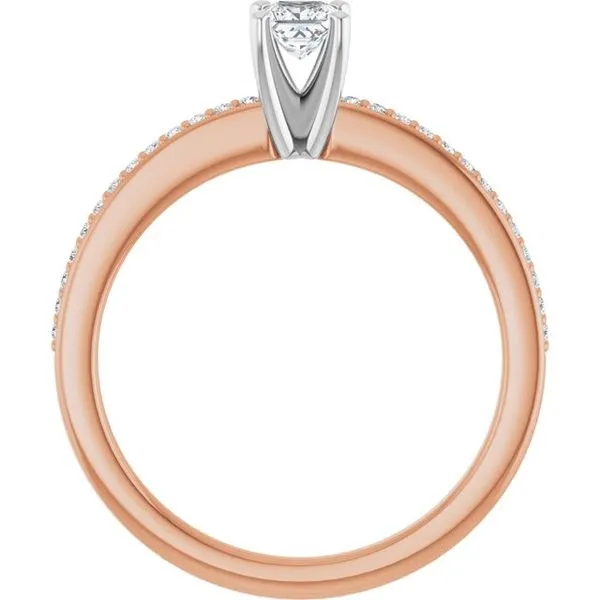 Solitaire Engagement Ring Image 2 Arezzo Jewelers Elmwood Park, IL