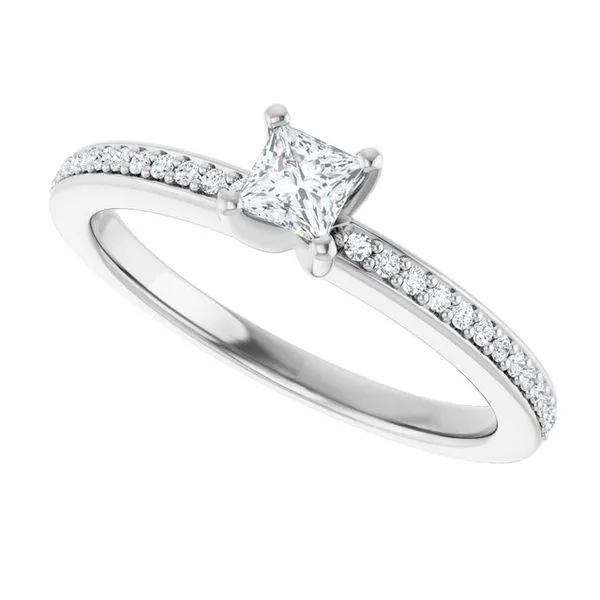 Solitaire Engagement Ring Image 5 The Ring Austin Round Rock, TX