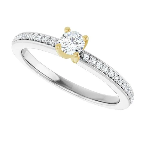 Solitaire Engagement Ring Image 5 Arezzo Jewelers Elmwood Park, IL