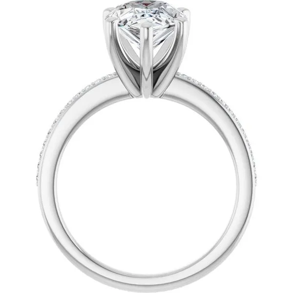 Solitaire Engagement Ring Image 2 Arezzo Jewelers Elmwood Park, IL