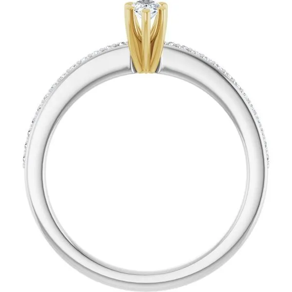 Solitaire Engagement Ring Image 2 Arezzo Jewelers Elmwood Park, IL