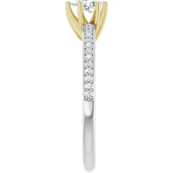 Solitaire Engagement Ring Image 4 Arezzo Jewelers Elmwood Park, IL