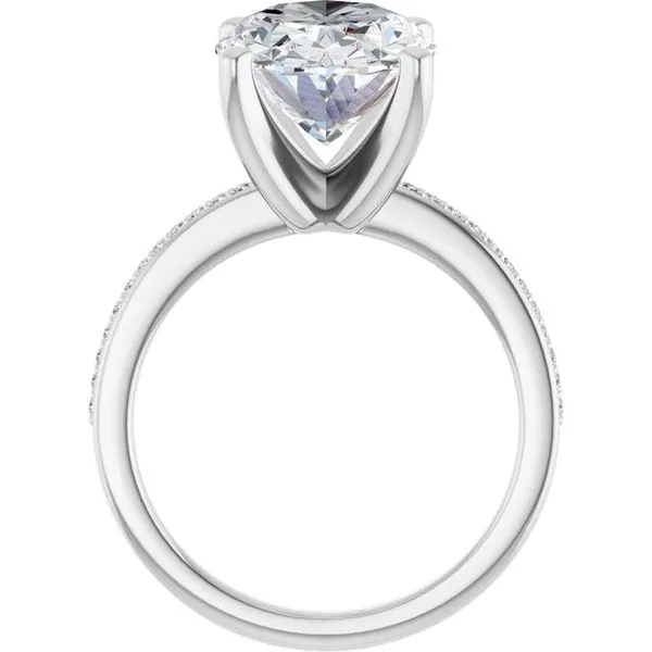Solitaire Engagement Ring Image 2 JF Jones Jewelers Rochester, NY