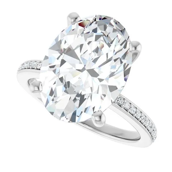 Solitaire Engagement Ring Image 5 JF Jones Jewelers Rochester, NY