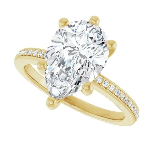 Solitaire Engagement Ring Image 5 Arezzo Jewelers Elmwood Park, IL