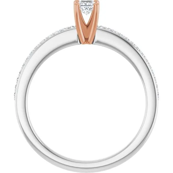 Solitaire Engagement Ring Image 2 Arezzo Jewelers Elmwood Park, IL