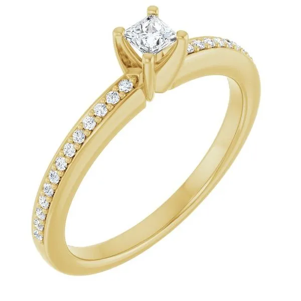 Solitaire Engagement Ring The Ring Austin Round Rock, TX