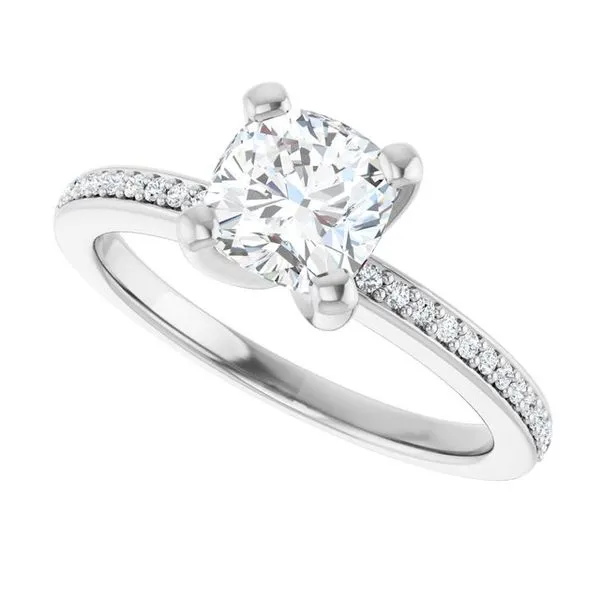 Solitaire Engagement Ring Image 5 Morin Jewelers Southbridge, MA