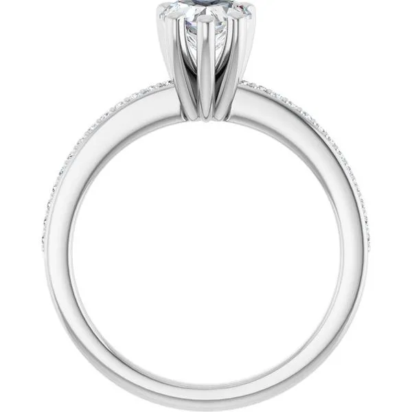 Solitaire Engagement Ring Image 2 Arezzo Jewelers Elmwood Park, IL