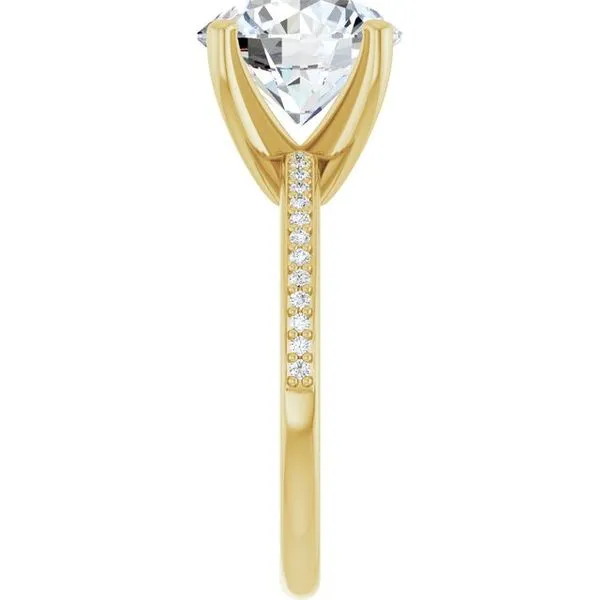 Solitaire Engagement Ring Image 4 Arezzo Jewelers Elmwood Park, IL