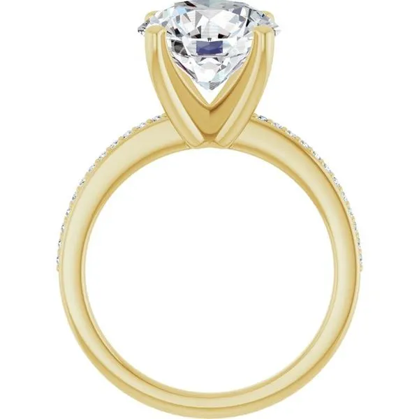 Solitaire Engagement Ring Image 2 Arezzo Jewelers Elmwood Park, IL