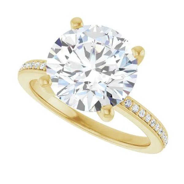 Solitaire Engagement Ring Image 5 Arezzo Jewelers Elmwood Park, IL