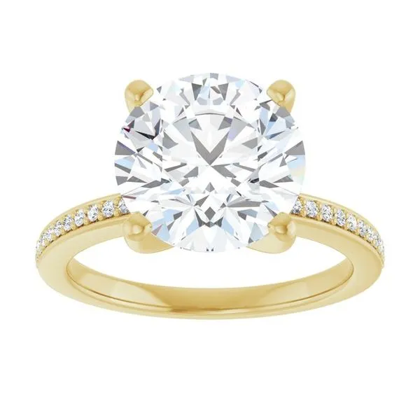 Solitaire Engagement Ring Image 3 The Ring Austin Round Rock, TX