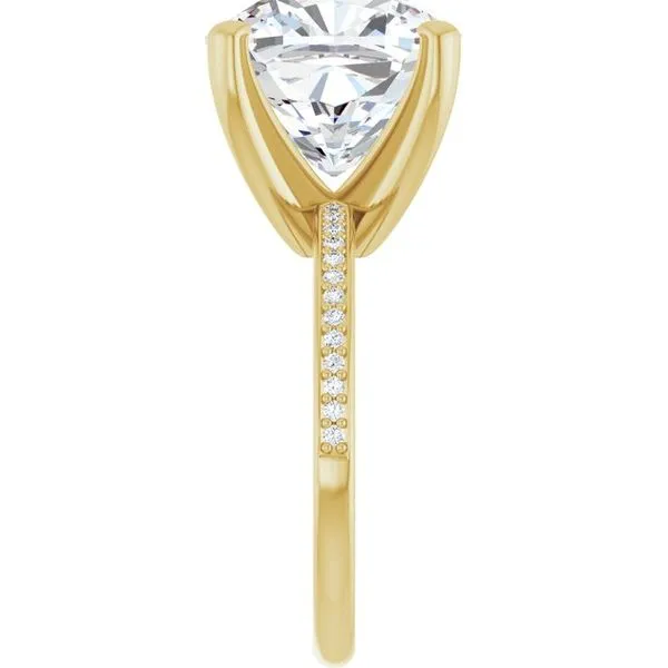 Solitaire Engagement Ring Image 4 Arezzo Jewelers Elmwood Park, IL